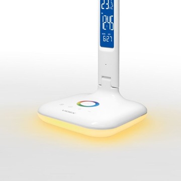 RGB СВЕТОДИОДНАЯ НАСТОЛЬНАЯ ЛАМПА ДЛЯ ДЕТЕЙ с функцией регулировки яркости и дисплеем