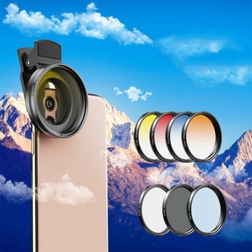 Фильтры 7в1 для телефона CPL ND32 STAR Apexel filter
