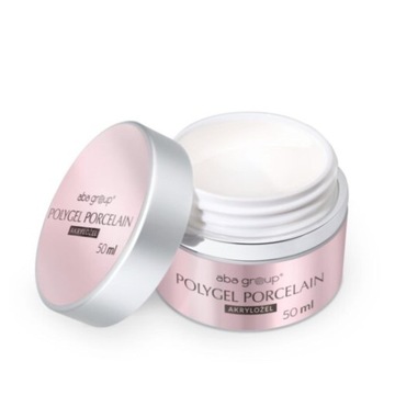 Akrylo-Żel do Paznokci Porcelain PolyGel Kryjący 50 ml Aba Group