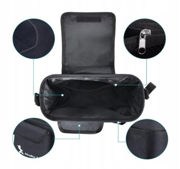 ОРГАНАЙЗЕР ДЛЯ ДЕТСКОЙ КОЛЯСКИ СУМКА ДЛЯ АКСЕССУАРОВ, ВМЕСТИТЕЛЬНАЯ, ПРОЧНАЯ С РЕМНЕМ