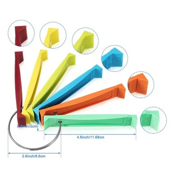 Kolorowy zestaw grzebieni Fcr6 Fcr6 Comb Repair Clean