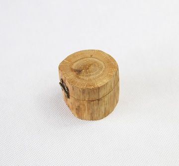 Шкатулка для обручальных колец - Дуб
