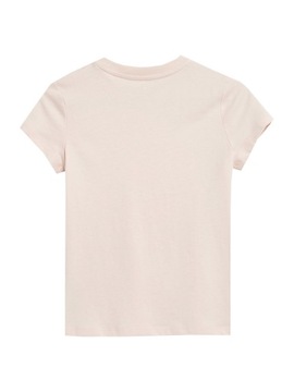 4F ФУТБОЛКА ДЛЯ ДЕВОЧЕК, ХЛОПКОВАЯ ФУТБОЛКА