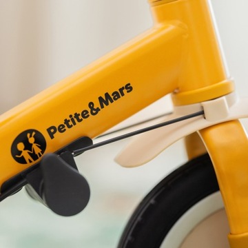 Petite & Mars Turbo - rowerek dziecięcy 5w1 | Intense Ochre