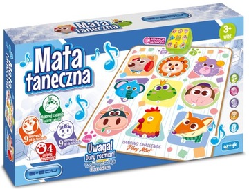 БОЛЬШОЙ ТАНЦЕВАЛЬНЫЙ КОВРИК ОБРАЗОВАТЕЛЬНЫЙ ТАНЦЕВАЛЬНЫЙ КОВРИК ЛЕГКАЯ ПЕНА ТАНЦЕВАЛЬНАЯ МУЗЫКА