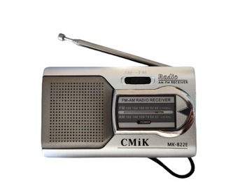 RADIO PRZENOŚNE MINI MK-822E 2XAAA