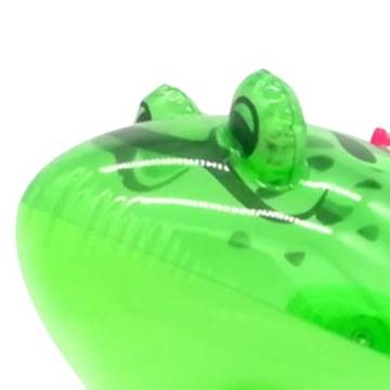 Nadmuchiwany model żaby zwierzęce dmuchane zabawki zabawka dla dzieci na wakacje na plaży