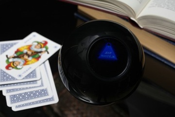 MAGIC GUESS BALL № 8 ПОЛЬСКАЯ ВЕРСИЯ забавный подарок на 18-99 лет.