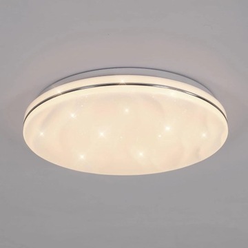 LAMPA SUFITOWA PLAFON LED DO SALONU BIAŁA 4000K 24W NOWOCZESNA OKRĄGŁY