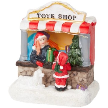 Figurka STRAGAN MINI MAGIC VILLAGE OŚWIETLENIE