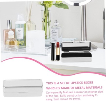 4 Sztuk Uchwyt Na Szminkę Uchwyt Na Szminkę Etui Przenośny Organizator Maki