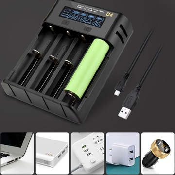 БЫСТРОЕ ЗАРЯДНОЕ УСТРОЙСТВО ДЛЯ БАТАРЕЙ AA ​​AAA