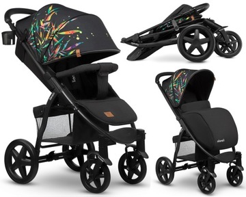 WÓZEK SPACEROWY LIONELO ANNET PLUS FOLIA UCHWYT DREAMIN