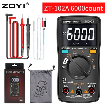 Standardowy styl ZT-102A ZOYI multimetr cyfrowy ZT