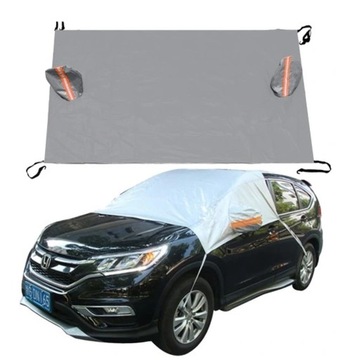 SAMOCHÓD POKROWIEC NA PRZEDNIĄ SZYBĘ OCHRONA PRZED SŁOŃCEM ŚNIEGIEM MROZEM