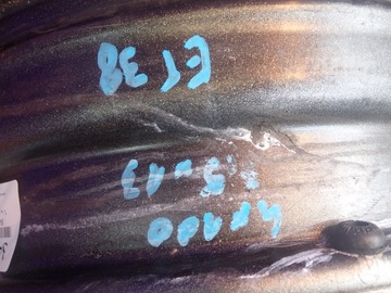 DISK OCELOVÝ VOLKSWAGEN 5.5" X 13" 4X100 ET 38