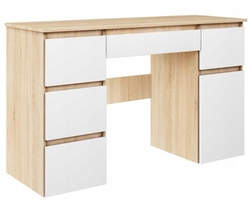 Biurko Stylowe Stabilne Solidne Pojemne Szuflady