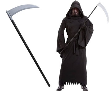 Kosa Kostuchy Śmierć Żniwiarz strój na Halloween