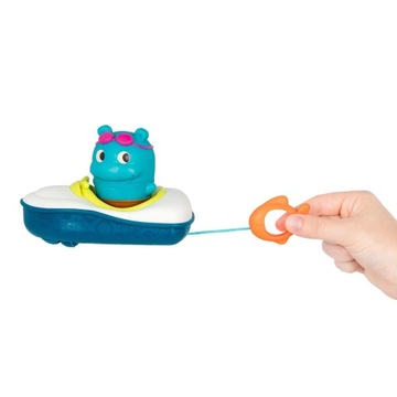 B.Toys: łódka z napędem Pull & Go Rider