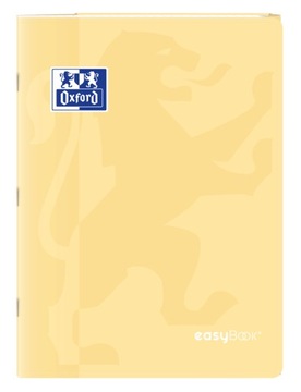 ZESZYT OXFORD EASYBOOK PASTEL A4/60K KRATA żółty
