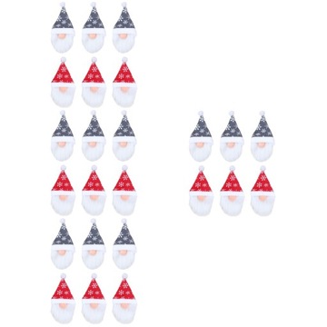 Ozdoby świąteczne Pokrowce na butelki 24 szt