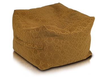 60x45 ГОЛУБОЙ КУБ ПУФФ С 3D УЗОРОМ НОВИНКА