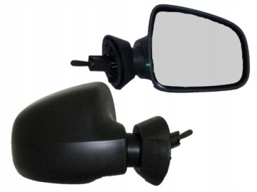 LUSTERKO DACIA SANDERO 2008-13 NOWE RĘCZNE L/P