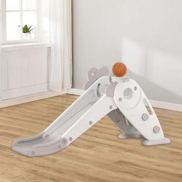 Kids Slide Motor Skill Zabawka antypoślizgowa biała C