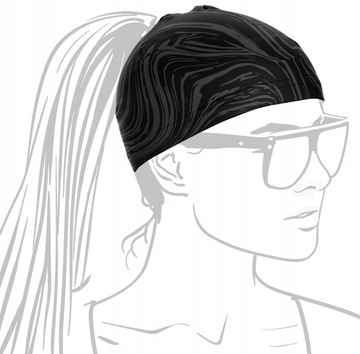 Czapka Termoaktywna Sportowa z Otworem na Kucyk