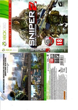 XBOX 360 SNIPER GHOST WARRIOR 2, ОГРАНИЧЕННОЕ ВЫПУСК НА польском языке, PL