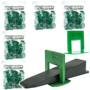 SYSTEM POZIOMOWANIA PŁYTEK SOLID KLIPSY 3mm 500szt