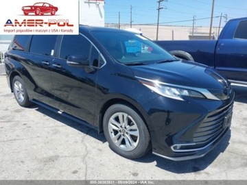 Toyota Sienna III 2023 Toyota Sienna 2023 TOYOTA SIENNA, silnik 2.5 2.5 Benzyna 245KM