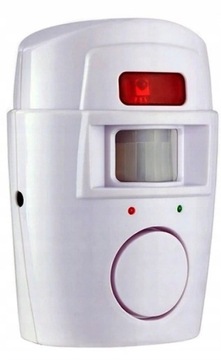 БЕСПРОВОДНАЯ СИГНАЛИЗАЦИЯ ДАТЧИК ДВИЖЕНИЯ 2 ПУЛЬТА СИРЕНА 105 ДБ