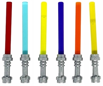 LEGO Star Wars - Miecz Świetlny NOWY - 6 szt