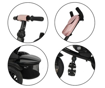 Премиальный трехколесный велосипед Qplay с навесом.