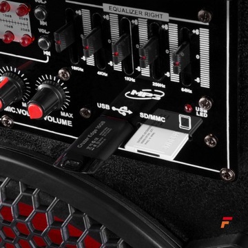 Активная звуковая система 2x300 Вт USB SD BT