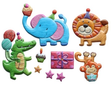 NAKLEJKI NA ŚCIANĘ 3D dla dzieci ozodoby ścienne