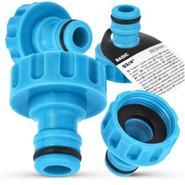 Шланг с соединительным краном и резьбой GW 3/4 Соединительная резьба IDEAL CELLFAST 3/4 дюйма