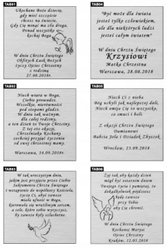 Золотой хрустальный слон с ГРАВИРОВКОЙ на Крещение