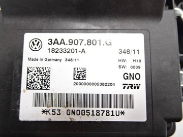 MODUL BRZDY RUČNÍ VW PASSAT B7 SEAT SKODA AUDI