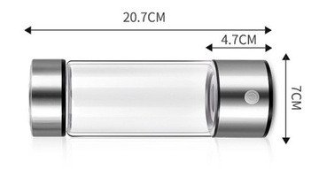 Генератор водорода H2 DETOX, ионизатор воды GLASS