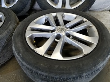 4× DISK HLINÍK NISSAN OE 7.0" X 17" 5X114.3 ET 47