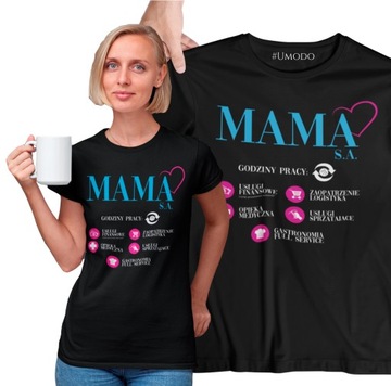 Koszulka DZIEŃ MAMY URODZINY ŚMIESZNA PREZENT MAMA