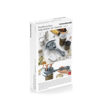 InnovaGoods Многофункциональная регулируемая открывалка для банок и бутылок