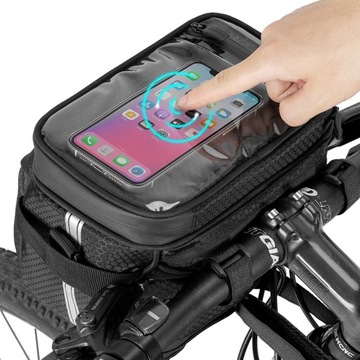 ТЕРМОВЕЛОСИПЕДНАЯ СУМКА SANIT ДЛЯ РУЛЯ + Водонепроницаемый чехол VAYOX