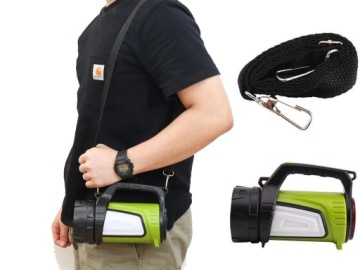 АККУМУЛЯТОРНЫЙ СВЕТОДИОДНЫЙ ФОНАРЬ МОЩНЫЙ ПОИСК POWERBANK ФАРА ПЛЕЧЕВОЙ РЕМЕНЬ