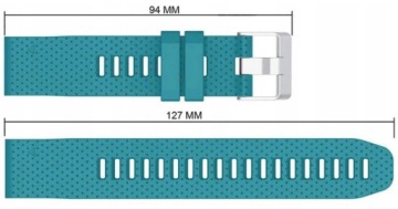TURKUS Silikonowy Pasek Garmin FENIX 5S QuickFit