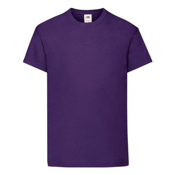 DZIECIĘCA KOSZULKA T-SHIRT FRUIT FC purple 164