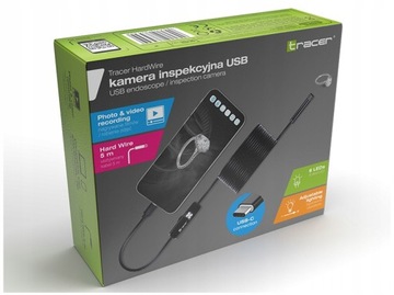 ЭНДОСКОПИЧЕСКАЯ КАМЕРА ДЛЯ СМАРТФОНА 5 м LED USB ANDROID USB-C