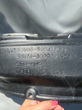 PODBĚH LEVÉ PŘEDNÍ TOYOTA LAND CRUISER J150 09-